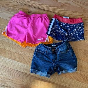 Girls shorts bundle